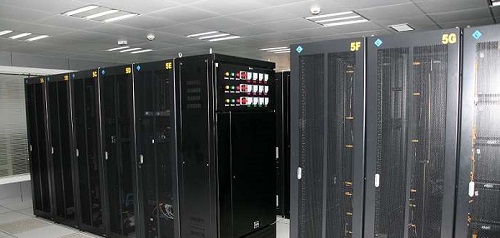 数据中心高防服务器实景图