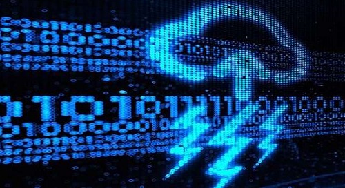 网络攻击示意图